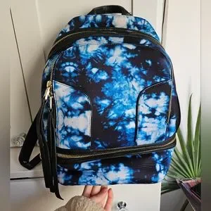 Cynthia Rowley Tie Dye Scuba material backpack Tie-Dye Doodles Classic Backpack main image 3